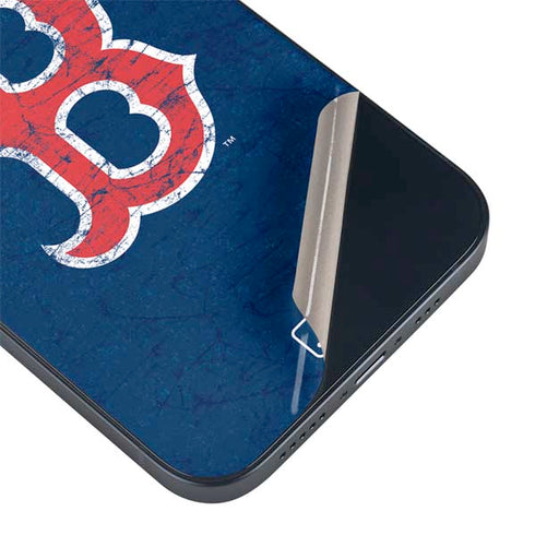 MLB Boston Red Sox - Solid Distressed iPhone Skins
