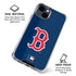 MLB Boston Red Sox - Solid Distressed iPhone 15 Clear Case