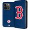 MLB Boston Red Sox - Solid Distressed iPhone 15 Pro Folio Case