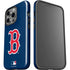 MLB Boston Red Sox - Solid Distressed iPhone 15 Pro Impact Case