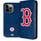 MLB Boston Red Sox - Solid Distressed iPhone 15 Pro Max Folio Case