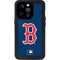 MLB Boston Red Sox - Solid Distressed iPhone 15 Pro Waterproof Case