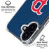 MLB Boston Red Sox - Solid Distressed iPhone 16 Clear Case