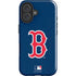 MLB Boston Red Sox - Solid Distressed iPhone 16 Plus Impact Case