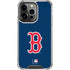 MLB Boston Red Sox - Solid Distressed iPhone 16 Pro Clear Case