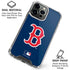 MLB Boston Red Sox - Solid Distressed iPhone 16 Pro Clear Case