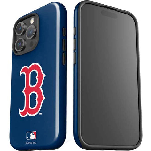 MLB Boston Red Sox - Solid Distressed iPhone 16 Pro Impact Case