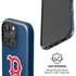 MLB Boston Red Sox - Solid Distressed iPhone 16 Pro Magsafe Impact Case