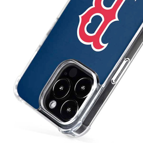 MLB Boston Red Sox - Solid Distressed iPhone 16 Pro Max MagSafe Case