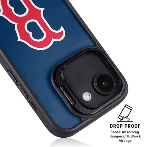 MLB Boston Red Sox - Solid Distressed iPhone 16e Kickstand Case
