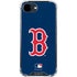 MLB Boston Red Sox - Solid Distressed iPhone 16e Clear Case