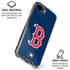 MLB Boston Red Sox - Solid Distressed iPhone 16e Clear Case