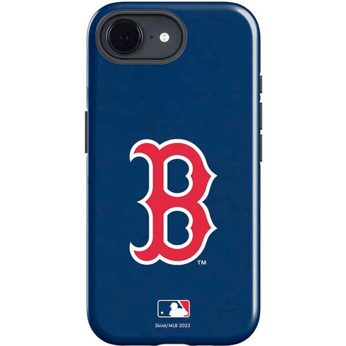 MLB Boston Red Sox - Solid Distressed iPhone 16e Impact Case