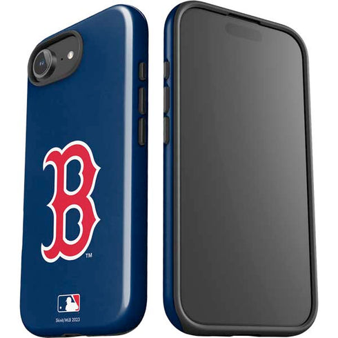 MLB Boston Red Sox - Solid Distressed iPhone 16e Impact Case
