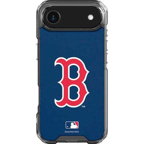 MLB Boston Red Sox - Solid Distressed iPhone 17 Air Clear Case