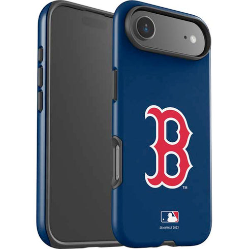 MLB Boston Red Sox - Solid Distressed iPhone 17 Air Impact Case
