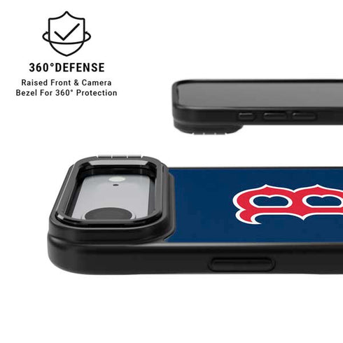 MLB Boston Red Sox - Solid Distressed iPhone 17 Air Kickstand Case