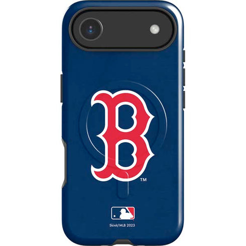 MLB Boston Red Sox - Solid Distressed iPhone 17 Air Magsafe Impact Case