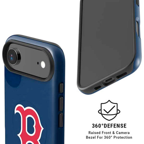MLB Boston Red Sox - Solid Distressed iPhone 17 Air Magsafe Impact Case