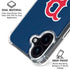 MLB Boston Red Sox - Solid Distressed iPhone 17 Clear Case