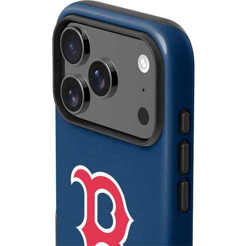 MLB Boston Red Sox - Solid Distressed iPhone 17 Pro Impact Case