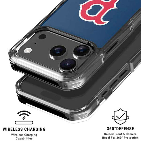 MLB Boston Red Sox - Solid Distressed iPhone 17 Pro MagSafe Case