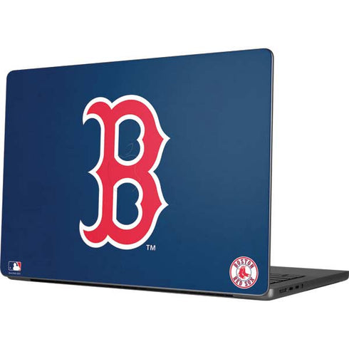MLB Boston Red Sox - Solid Distressed Apple MacBook Pro 14-inch Skin