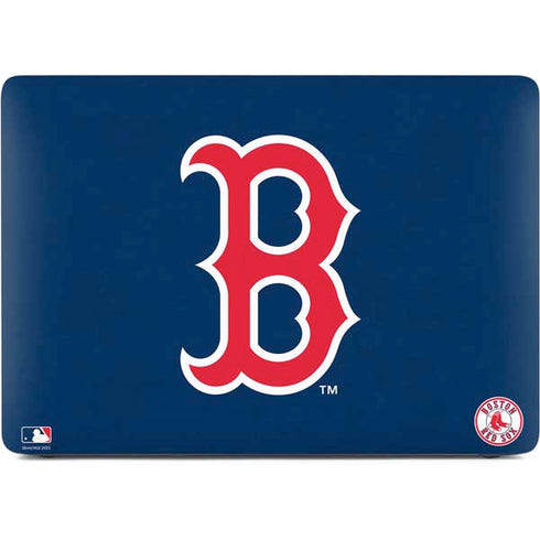MLB Boston Red Sox - Solid Distressed Apple MacBook Pro 16-inch Skin