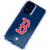 MLB Boston Red Sox - Solid Distressed Moto G 5G (2024) Clear Case