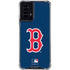 MLB Boston Red Sox - Solid Distressed Moto G Power 5G (2024) Clear Case