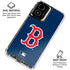 MLB Boston Red Sox - Solid Distressed Moto G Power 5G (2024) Clear Case