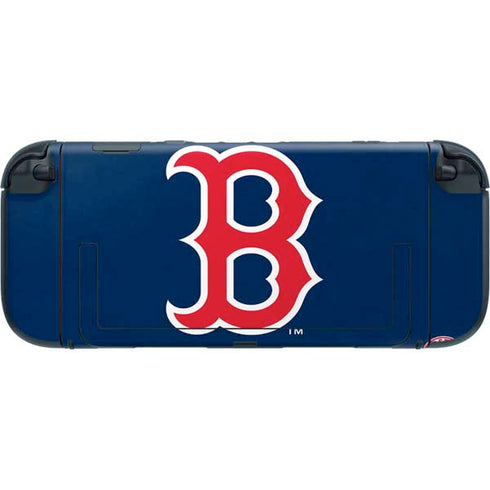 MLB Boston Red Sox - Solid Distressed Nintendo Switch 2 (2025) with Joy-Con Skin