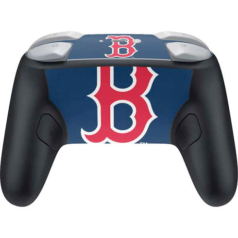 MLB Boston Red Sox - Solid Distressed Nintendo Switch 2 (2025) Pro Controller Skin