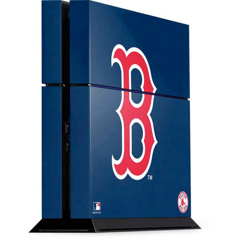 MLB Boston Red Sox - Solid Distressed PlayStation PS4 Skins