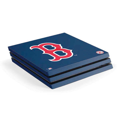 MLB Boston Red Sox - Solid Distressed PlayStation PS4 Skins