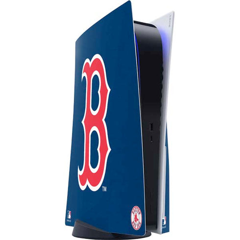 MLB Boston Red Sox - Solid Distressed PlayStation PS5 Skins