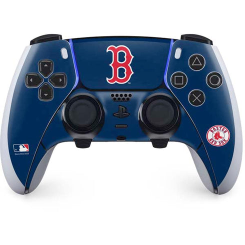 MLB Boston Red Sox - Solid Distressed PlayStation PS5 Skins