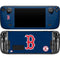 MLB Boston Red Sox - Solid Distressed Steam Deck Handheld Gaming Computer Skin
