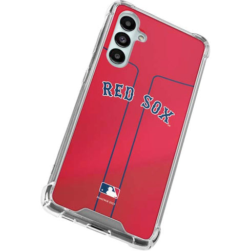 MLB Boston Red Sox Alternate/Away Jersey Galaxy A16 5G Clear Case