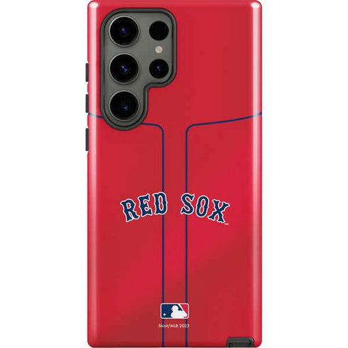 MLB Boston Red Sox Alternate/Away Jersey Galaxy S23 Ultra Pro Case