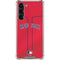 MLB Boston Red Sox Alternate/Away Jersey Galaxy S24 FE Clear Case