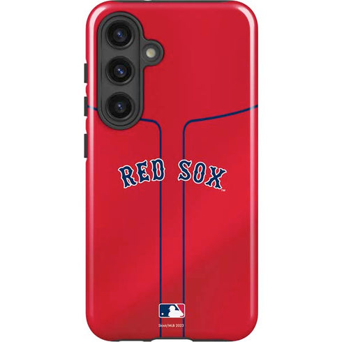 MLB Boston Red Sox Alternate/Away Jersey Galaxy S25 Impact Case