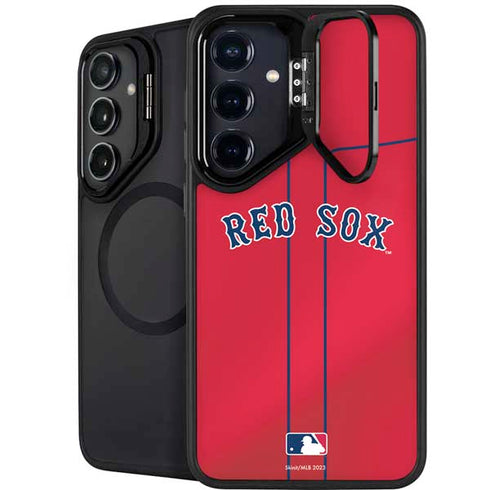 MLB Boston Red Sox Alternate/Away Jersey Galaxy S25 Kickstand Case