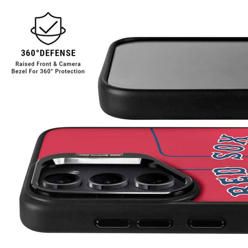 MLB Boston Red Sox Alternate/Away Jersey Galaxy S25 Kickstand Case