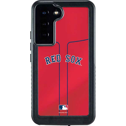 MLB Boston Red Sox Alternate/Away Jersey Galaxy S24 Plus Waterproof Case