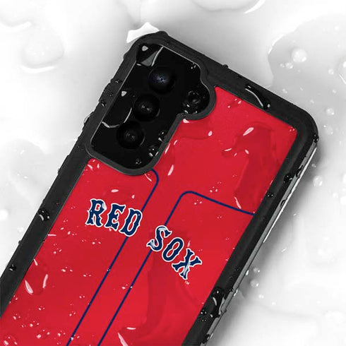 MLB Boston Red Sox Alternate/Away Jersey Galaxy S24 Plus Waterproof Case