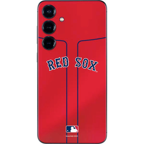 MLB Boston Red Sox Alternate/Away Jersey Galaxy S25 Skin