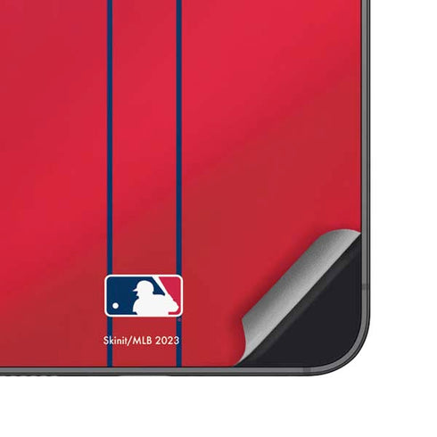 MLB Boston Red Sox Alternate/Away Jersey Galaxy S25 Skin