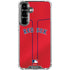 MLB Boston Red Sox Alternate/Away Jersey Galaxy S26 Plus Clear Case