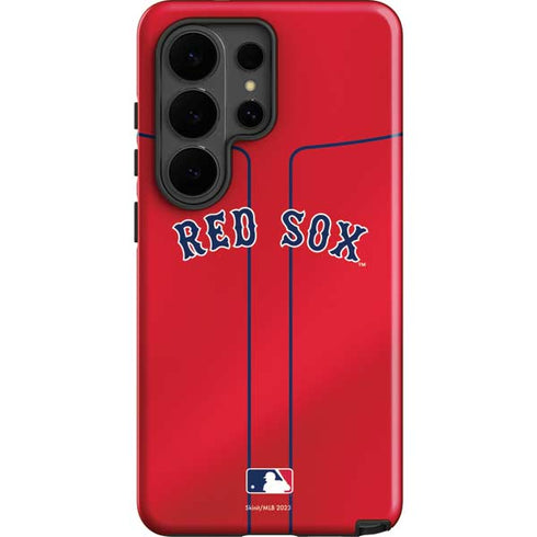 MLB Boston Red Sox Alternate/Away Jersey Galaxy S26 Ultra Impact Case